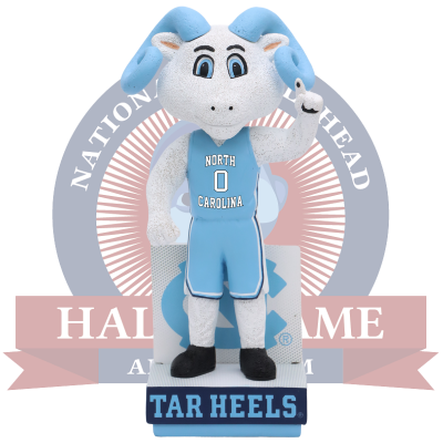 RJ North Carolina Tar Heels Mascot Bobblehead (ONLINE ORDER ONLY)