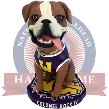Colonel Rock IV Western Illinois Leathernecks Bobblehead (ONLINE ORDER ONLY)