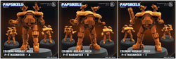 3D Printed Papsikels Colonial Assault Mech P11 Set 28mm 32mm (Online Only)