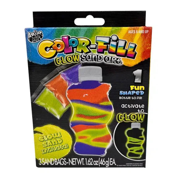 Color Fill Glow Sand Art Kit (ONLINE ORDER ONLY)