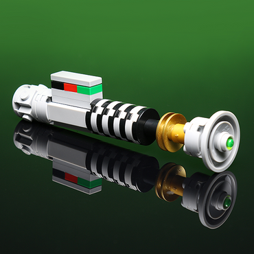 Luke's Green Mini Saber made using LEGO parts - B3 Customs (Online Order Only)
