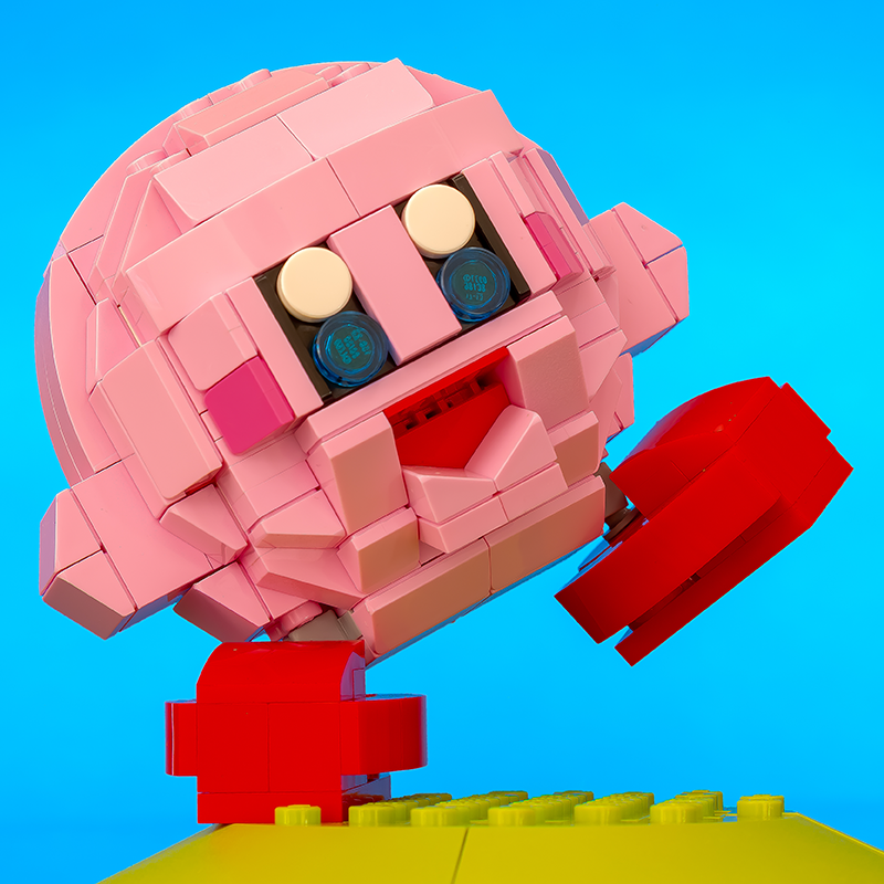 Kirby - Custom MOC made using LEGO parts (Online Order Only)