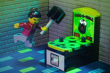 Guac-A-Mole - Custom Arcade Whac-A-Mole Set made using LEGO parts - B3 Customs (Online Order Only)