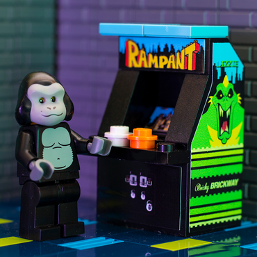 Rampant - B3 Customs Arcade Machine made using LEGO parts (Online Order Only)