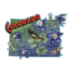 Colorado 100 Piece Mini Shaped Jigsaw Puzzle Galison (ONLINE ORDER ONLY)
