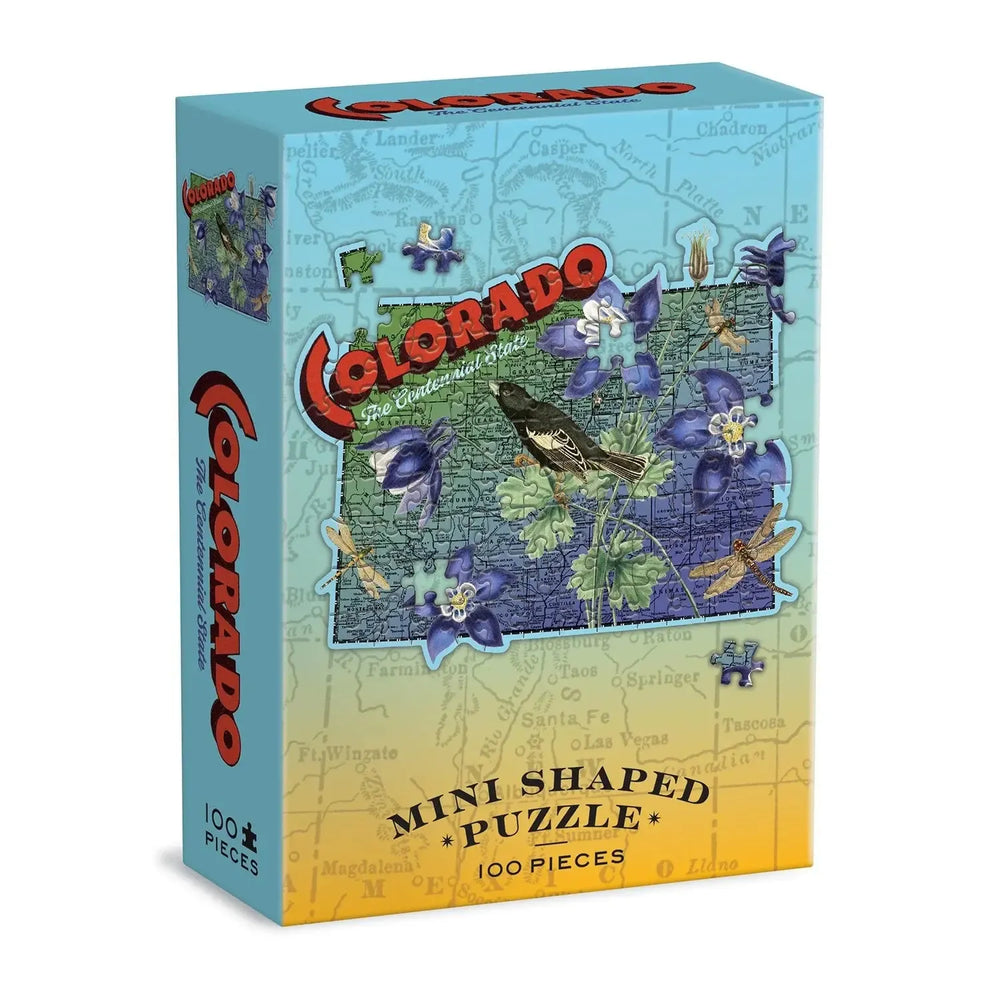 Colorado 100 Piece Mini Shaped Jigsaw Puzzle Galison (ONLINE ORDER ONLY)
