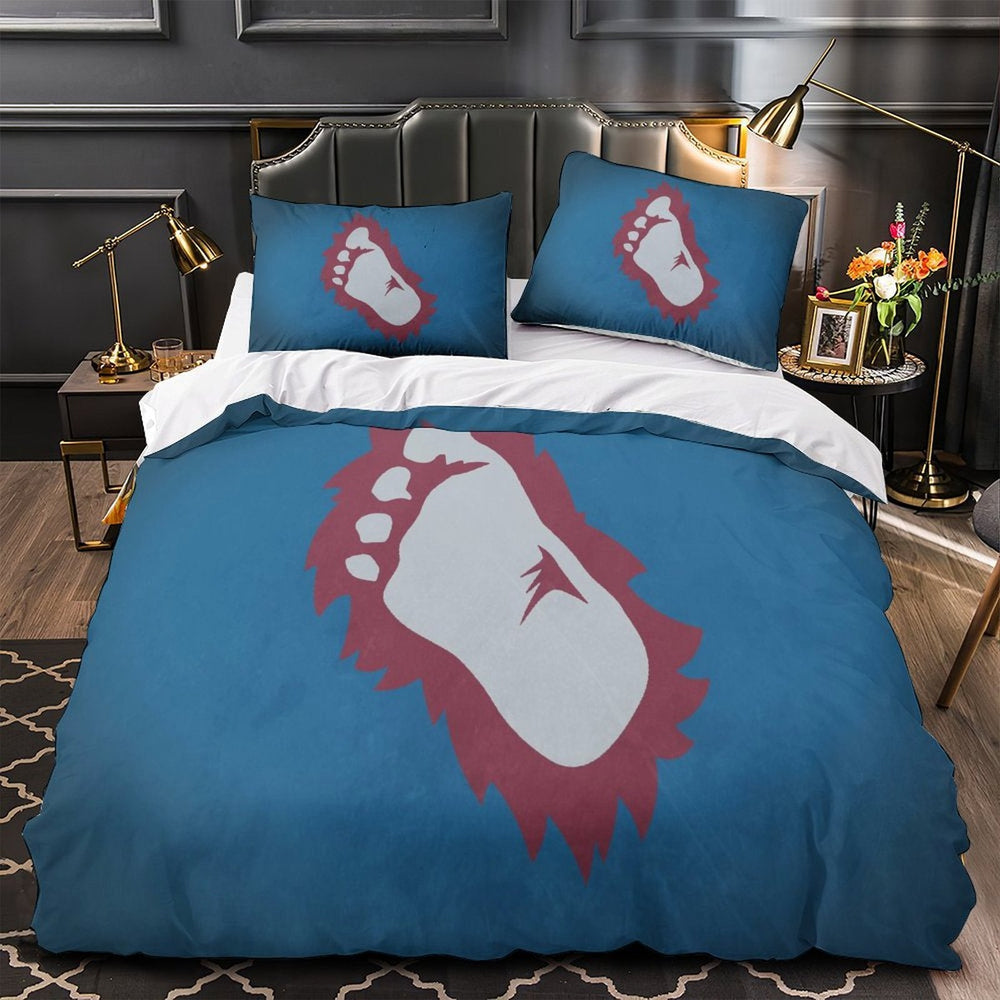 Colorado Avalanche Bedding Set Quilt Duvet Cover Without Filler (Online Order Only)