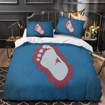 Colorado Avalanche Bedding Set Quilt Duvet Cover Without Filler (Online Order Only)