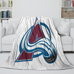 Colorado Avalanche Blanket Flannel Throw Kids Room Decoration (Online Order Only)