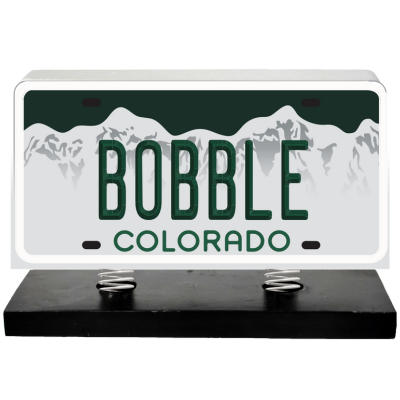 License Plate Bobbles (ONLINE ORDER ONLY)