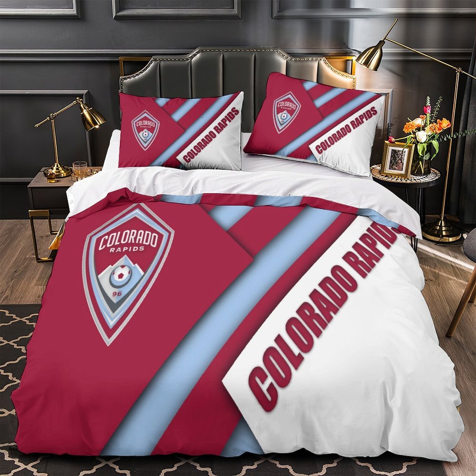 Colorado Rapids Bedding Set Duvet Cover Without Filler (Online Order Only)