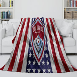 Colorado Rapids Blanket Flannel Fleece Throw Room Decoration (Online Order Only)