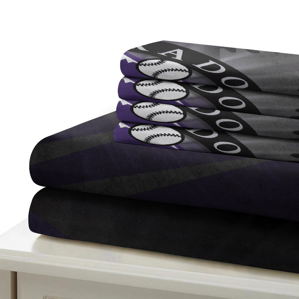 Colorado Rockies Bedding Set Quilt Cover Without Filler (Online Order Only)