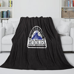 Colorado Rockies Blanket Flannel Throw Room Decoration (Online Order Only)