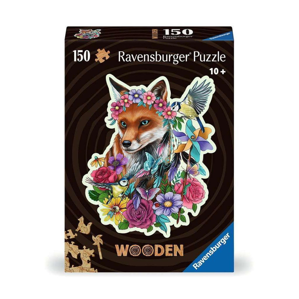 Colorful Fox 150 Piece Wood Jigsaw Puzzle Ravensburger (ONLINE ORDER ONLY)