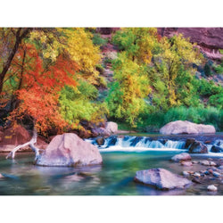 Colorful Landscape 500 Piece Soft Touch Jigsaw Puzzle Crown Point