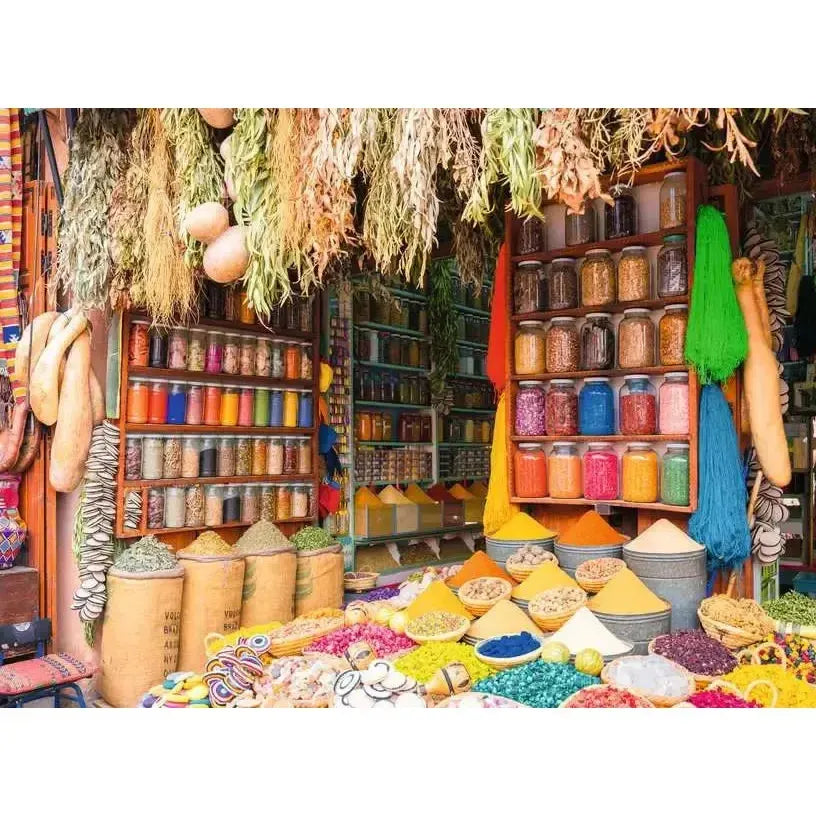 Colorful Spices & Herbs Morocco 500 Piece Jigsaw Puzzle Ravensburger
