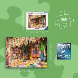 Colorful Spices & Herbs Morocco 500 Piece Jigsaw Puzzle Ravensburger