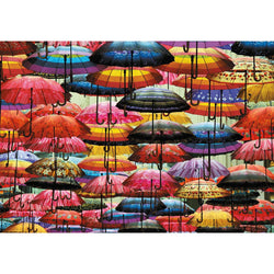 Colorful Umbrellas 1000 Piece Jigsaw Puzzle Piatnik (ONLINE ORDER ONLY)