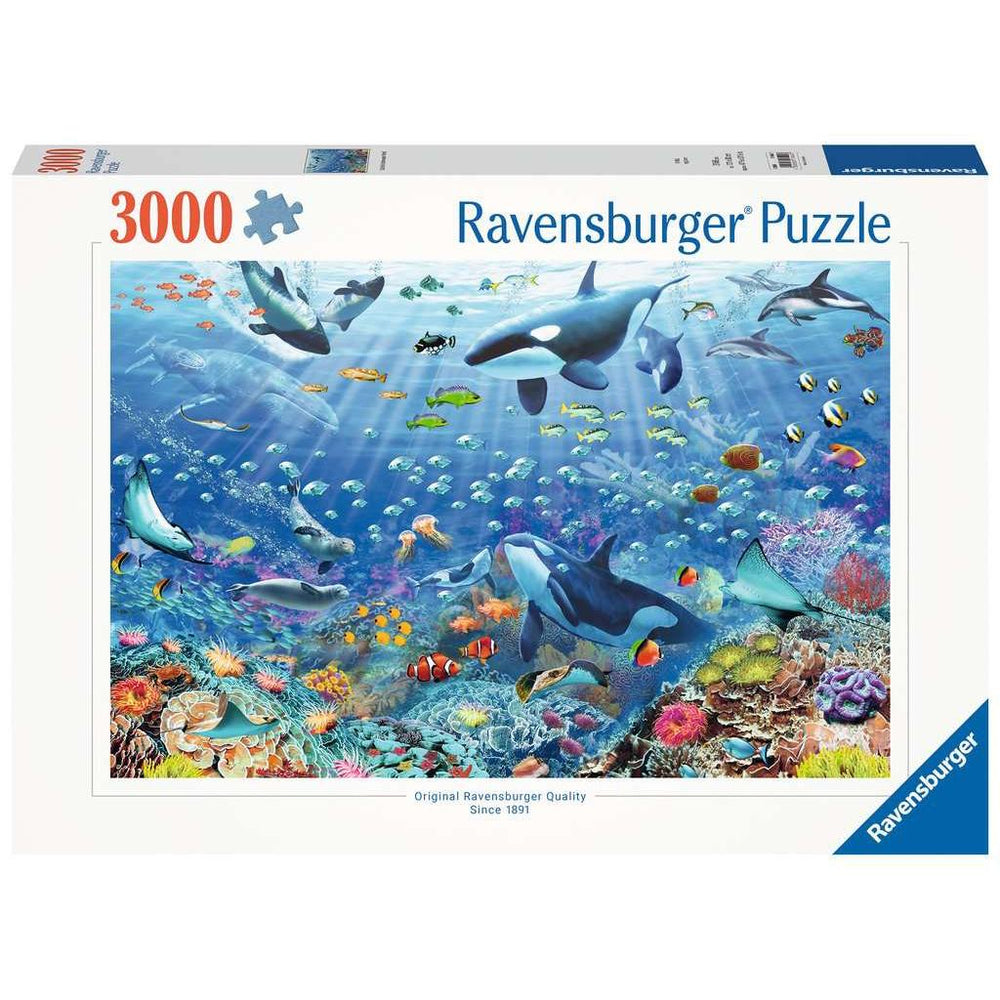 Colorful Underwater World 3000 Piece Jigsaw Puzzle Ravensburger (ONLINE ORDER ONLY)