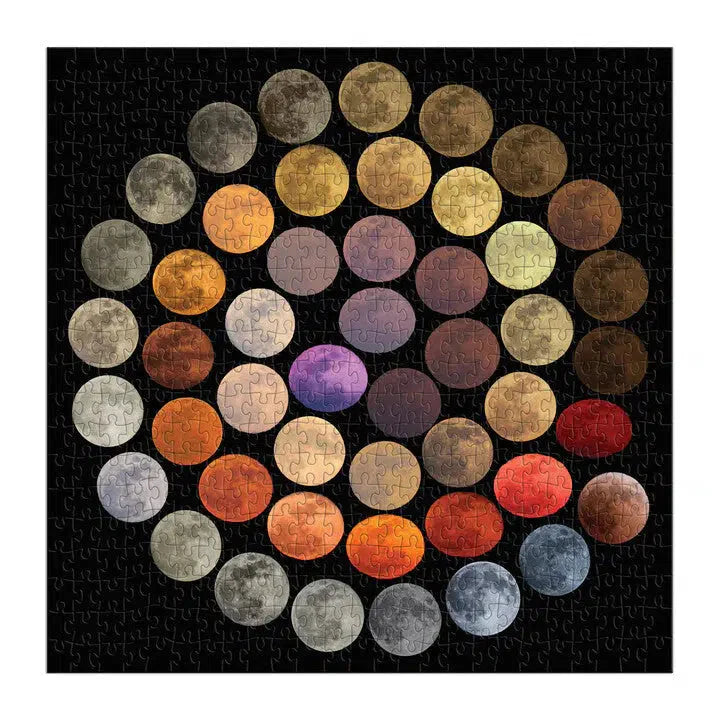 Colors of the Moon 500 Piece Jigsaw Puzzle Galison (ONLINE ORDER ONLY)