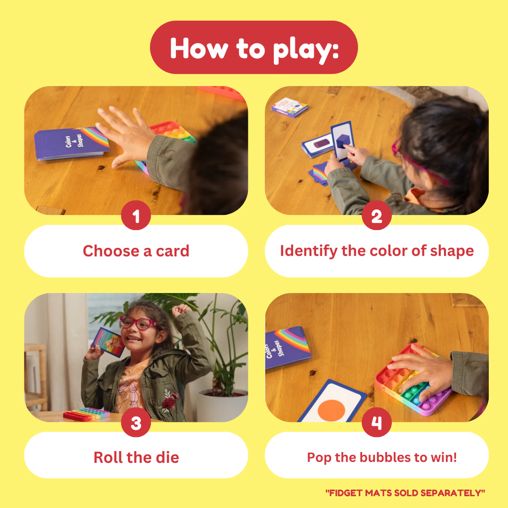 2D & 3D Shapes & Colors Card Pack (ONLINE ORDER ONLY)