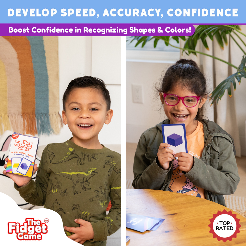 2D & 3D Shapes & Colors Card Pack (ONLINE ORDER ONLY)