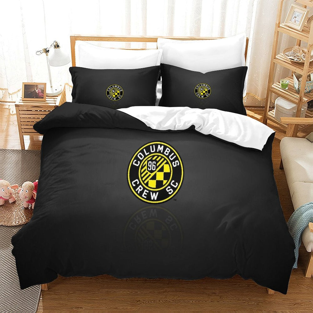 Columbus Crew SC Bedding Set Duvet Cover Without Filler (Online Order Only)