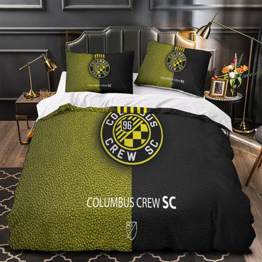 Columbus Crew SC Bedding Set Duvet Cover Without Filler (Online Order Only)