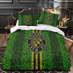 Columbus Crew SC Bedding Set Duvet Cover Without Filler (Online Order Only)