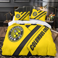 Columbus Crew SC Bedding Set Duvet Cover Without Filler (Online Order Only)
