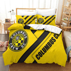 Columbus Crew SC Bedding Set Duvet Cover Without Filler (Online Order Only)