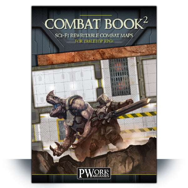 Combat Book 2: Sci-Fi Rewritable Combat Maps for Tabletop RPGs (ONLINE ORDER ONLY)