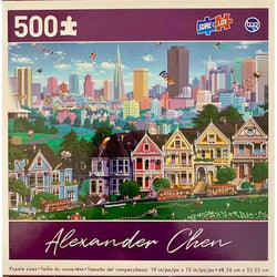 Come Fly with Me by Alexander Chen 500 Piece Jigsaw Puzzle Sure Lox (ONLINE ORDER ONLY)