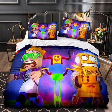 Comedy Rick and Morty Bedding Sets Pattern Quilt Cover Without Filler (Online Order Only)