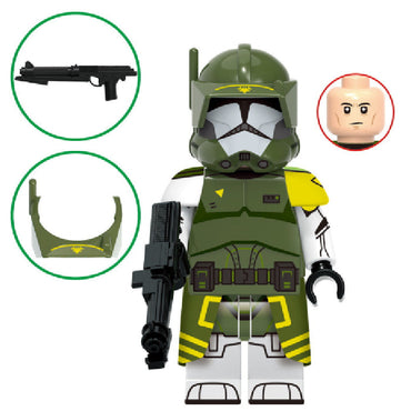 Clone Commander Doom Star Wars Lego Minifigures Custom Toys (ONLINE ORDER ONLY)