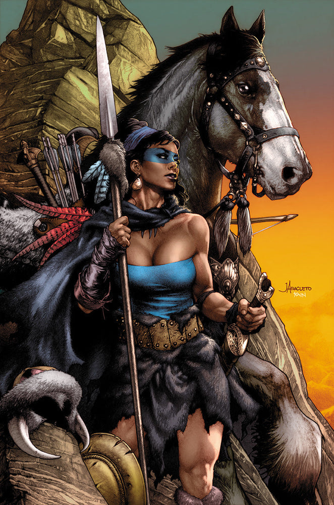 CONAN BARBARIAN #1 UNKNOWN COMICS JAY ANACLETO EXCLUSIVE NYCC VIRGIN VAR (10/25/2023) (ONLINE ORDER ONLY)