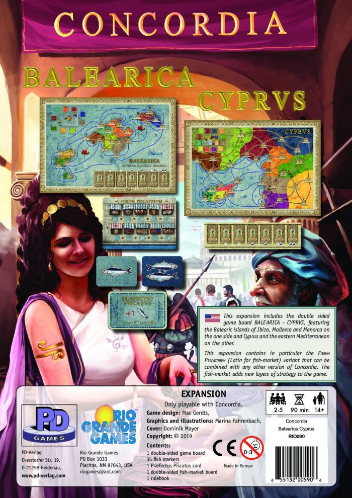 Concordia: Balearica & Cyprus (ONLINE ORDER ONLY)