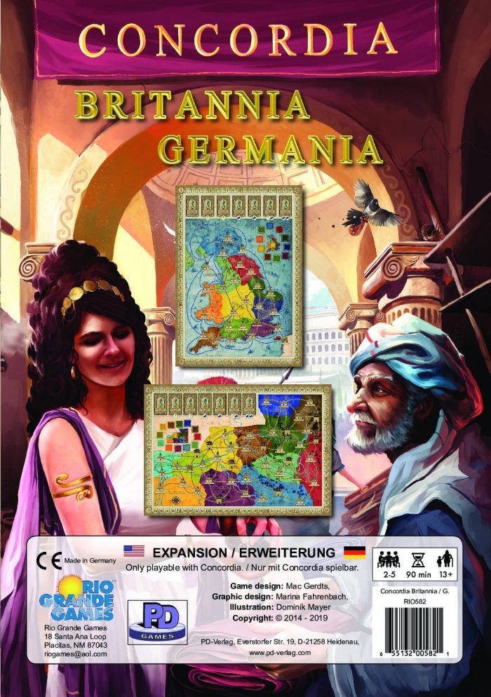 Concordia: Britannia & Germania (ONLINE ORDER ONLY)