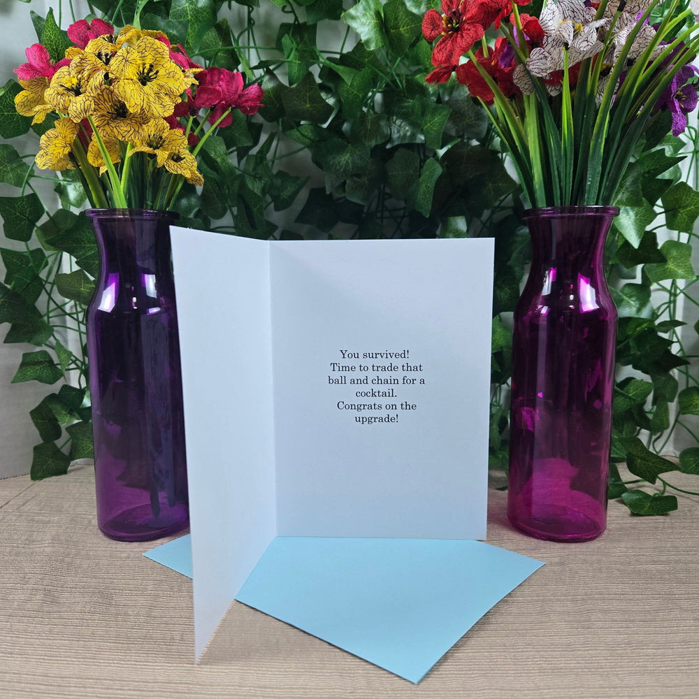 Congratulations On Your Divorce Funny Card (ONLINE ORDER ONLY)