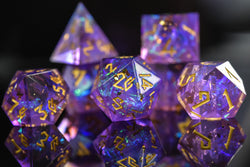 PRE-ORDER || Conjure Celestial Sharp-Edged Resin Dice Set