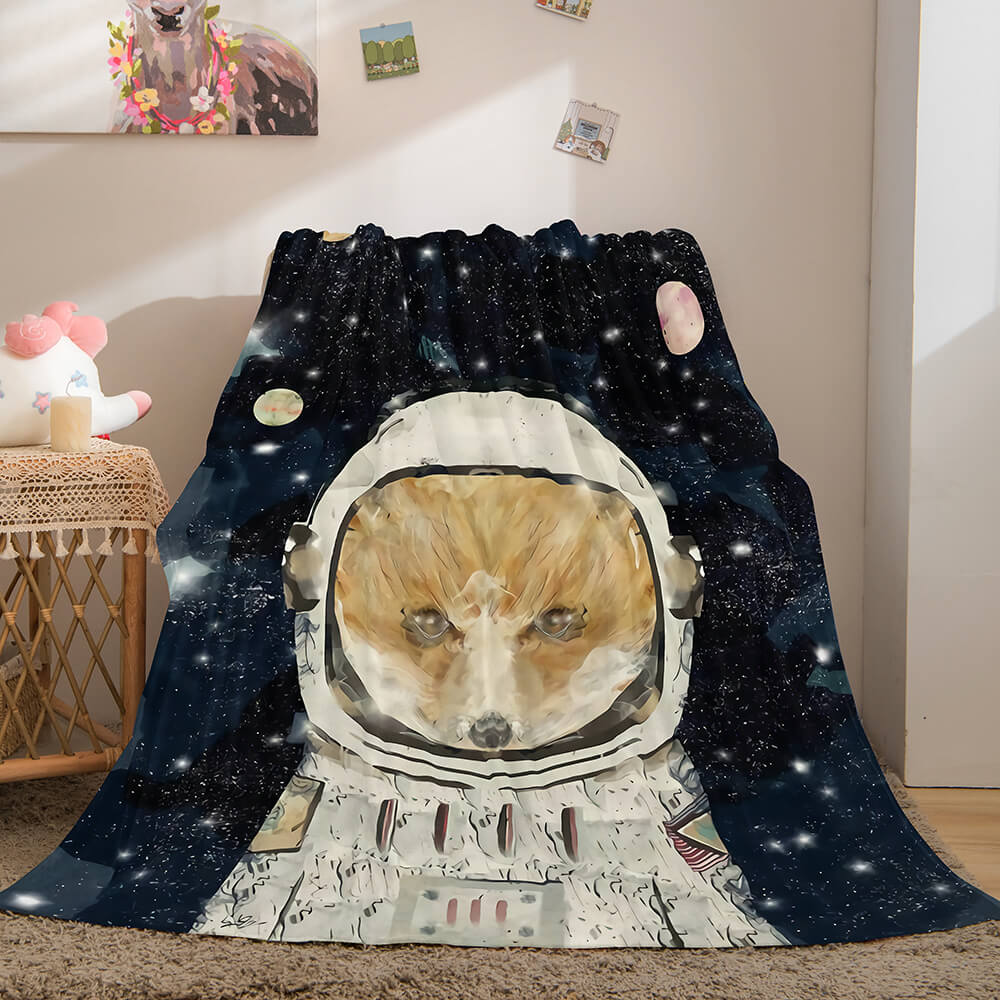 Conquerors Of Space Flannel Caroset Throw Cosplay Blanket (Online Order Only)