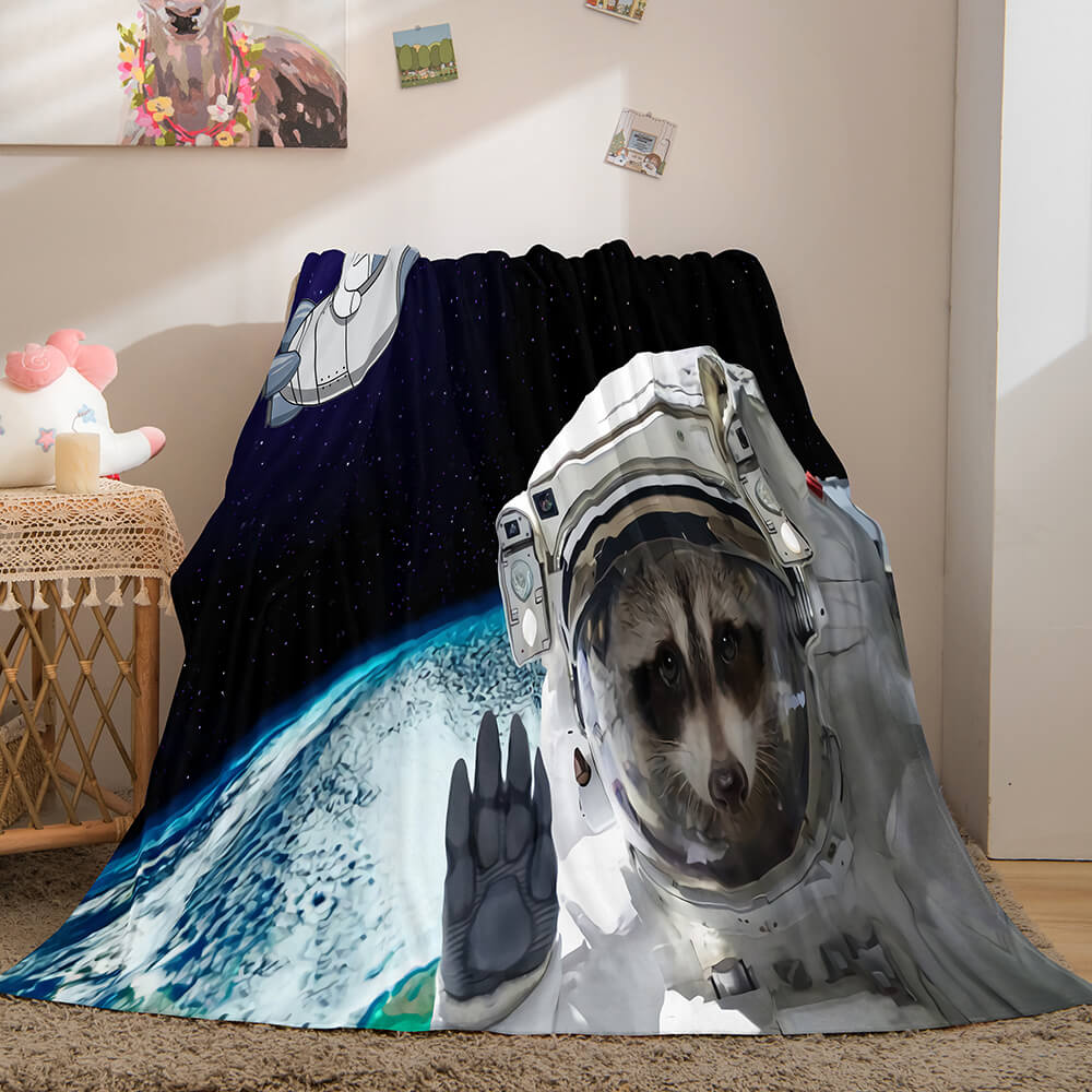Conquerors Of Space Flannel Caroset Throw Cosplay Blanket (Online Order Only)