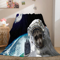 Conquerors Of Space Flannel Caroset Throw Cosplay Blanket (Online Order Only)