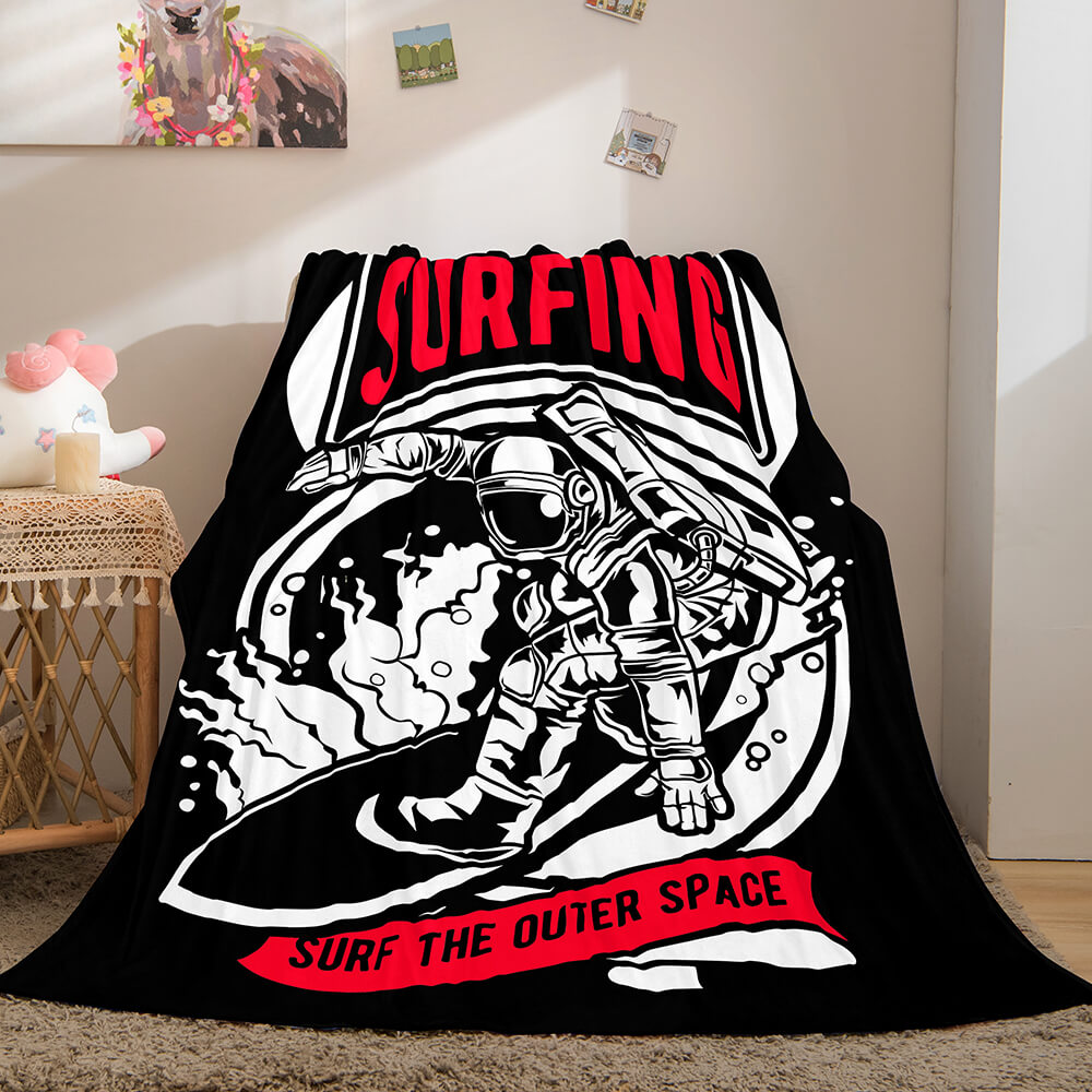 Conquerors Of Space Flannel Caroset Throw Cosplay Blanket (Online Order Only)