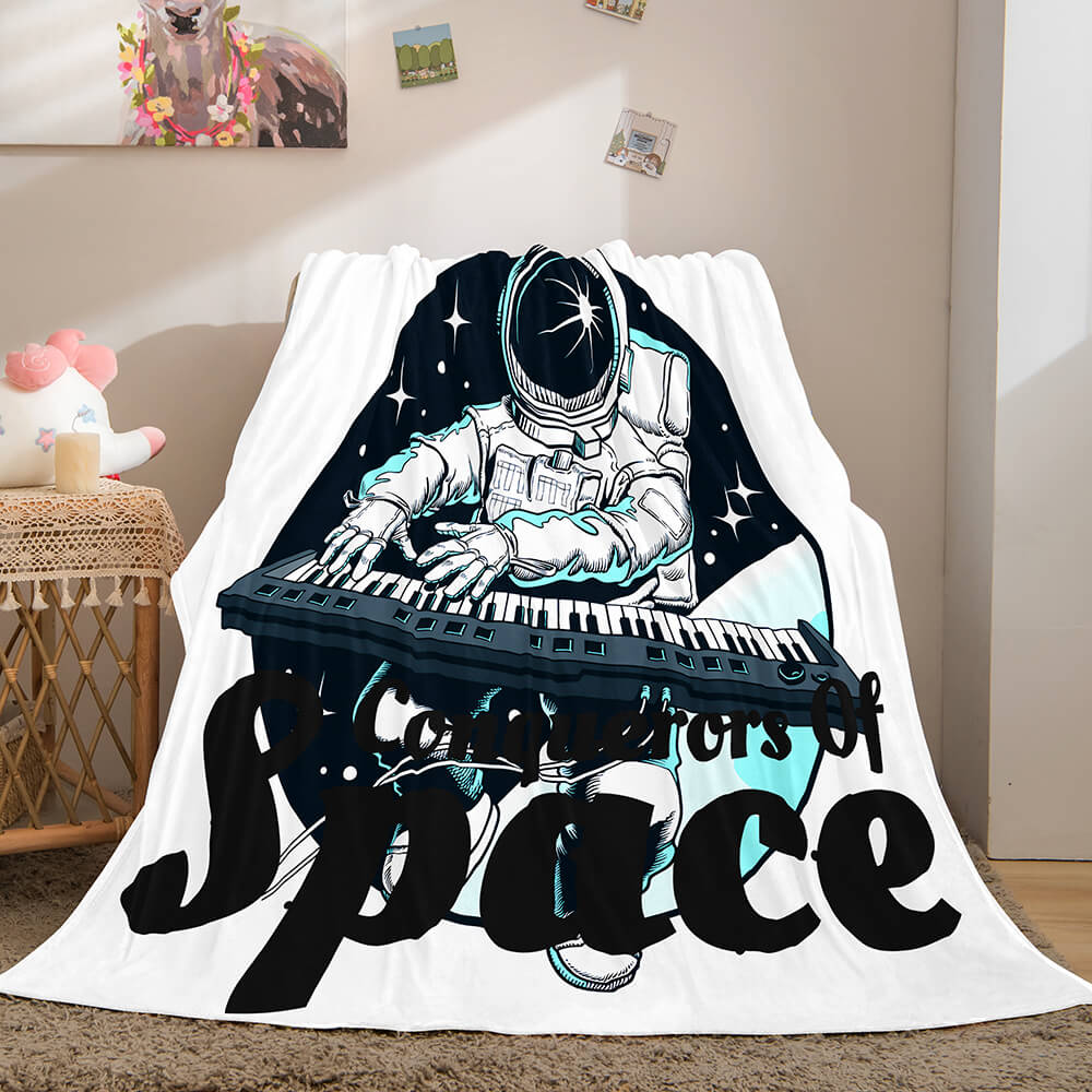 Conquerors Of Space Flannel Caroset Throw Cosplay Blanket (Online Order Only)