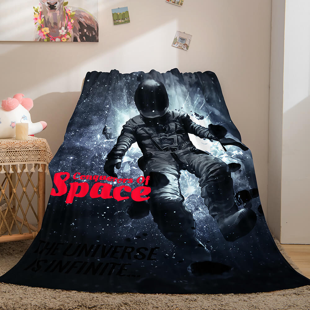 Conquerors Of Space Flannel Caroset Throw Cosplay Blanket (Online Order Only)