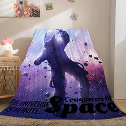 Conquerors Of Space Flannel Caroset Throw Cosplay Blanket (Online Order Only)