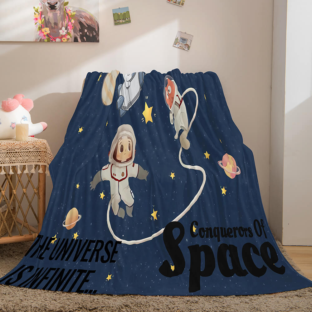 Conquerors Of Space Flannel Caroset Throw Cosplay Blanket (Online Order Only)