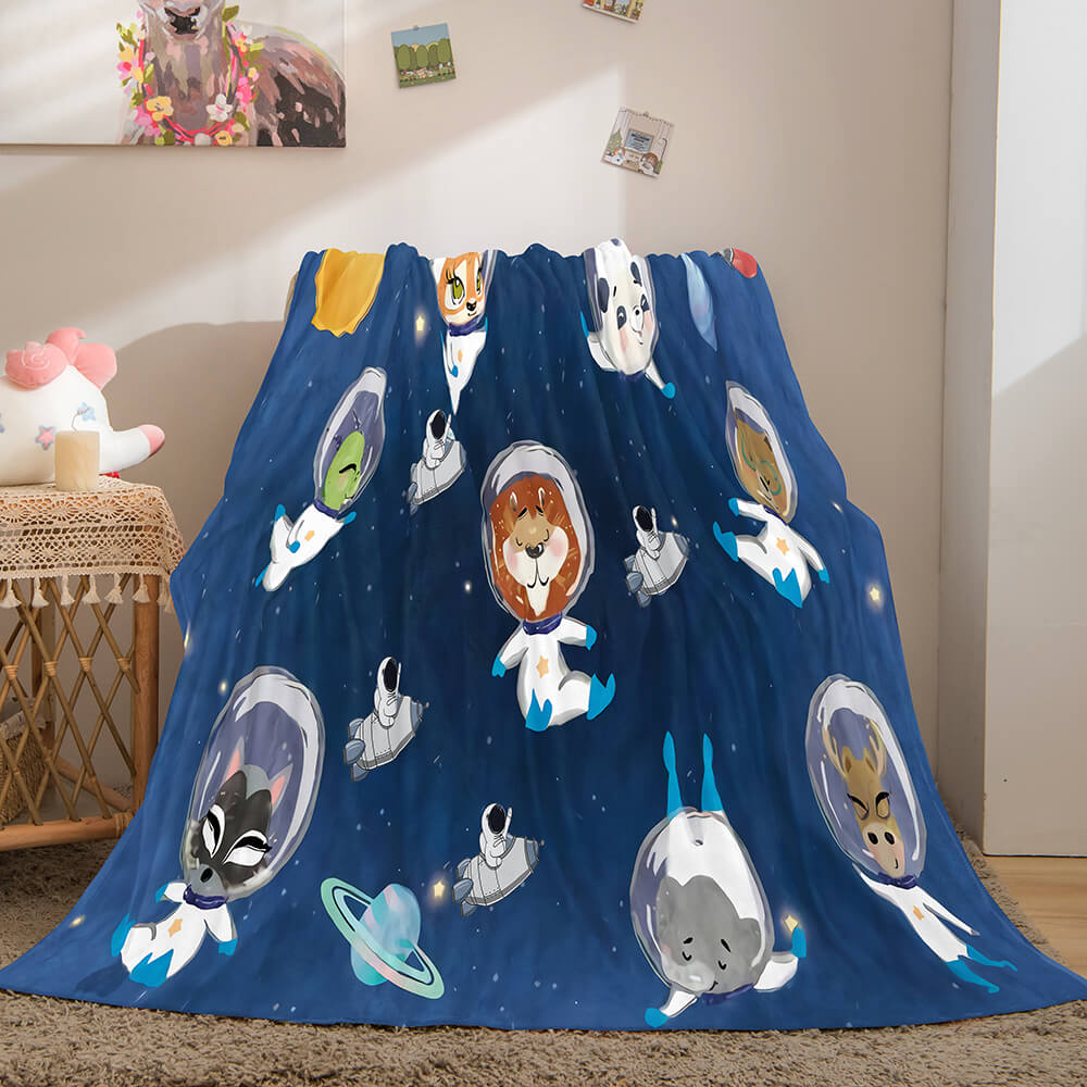 Conquerors Of Space Flannel Caroset Throw Cosplay Blanket (Online Order Only)